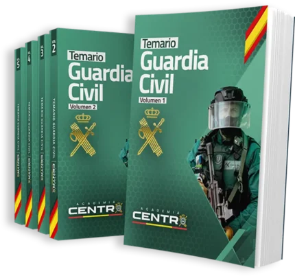 Temario Guardia Civil actualizado – 4 volúmenes (Academia Centropol)